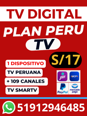 Plan Tv Peru Digital